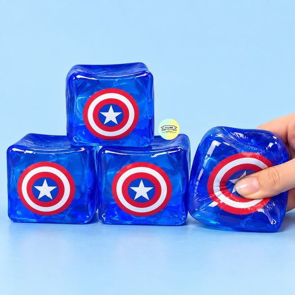 Original NeeDoh Captain America Cube