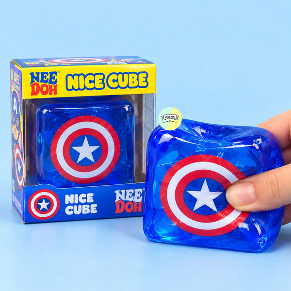 Original NeeDoh Captain America Cube