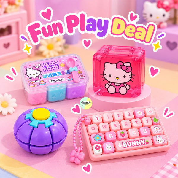 Hello Kitty Themed Sensory Fun Play Deal