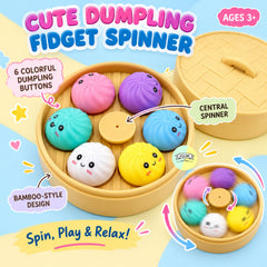 Cute Dumpling Fidget Spinner