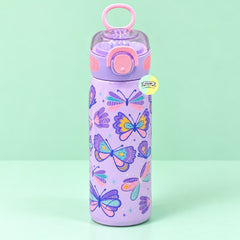 Butterfly Stainless Steel Water Bottle