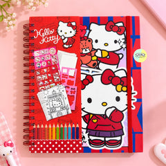 Hello Kitty Colouring Book with Markers & Stickers