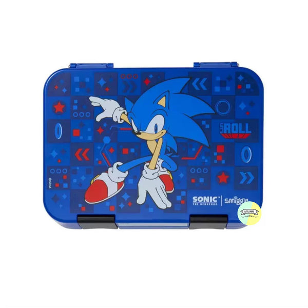 Cute Smiggle Sonic Multi Compartments Bento Lunchbox (BPA FREE)