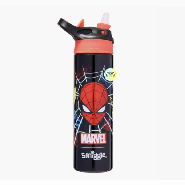 Adorable Smiggle Spiderman Designed Water Bottle