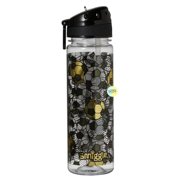 Adorable Football Doodled Designed Water Bottle