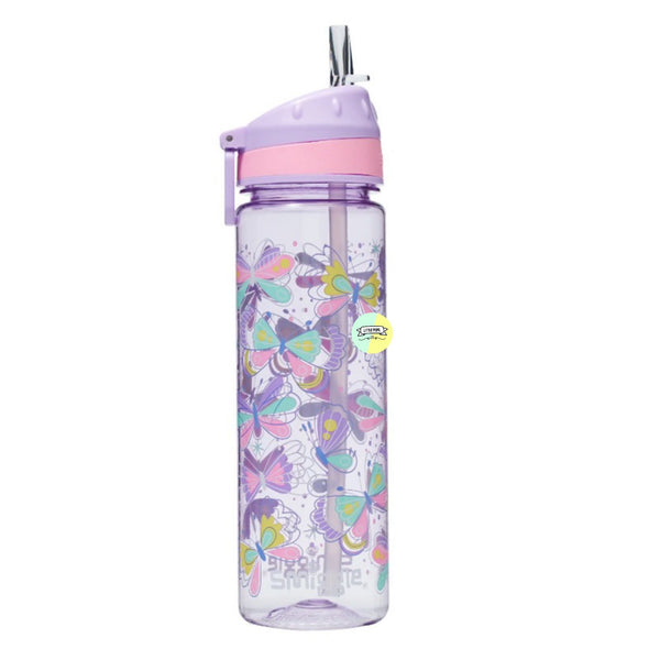 Adorable Butterfly Doodled Designed Water Bottle