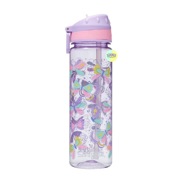 Adorable Butterfly Doodled Designed Water Bottle