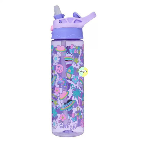 Adorable Heart Doodled Designed Water Bottle