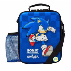 Adorable Smiggle Sonic Designed Hardtop 3D Lunch Bag