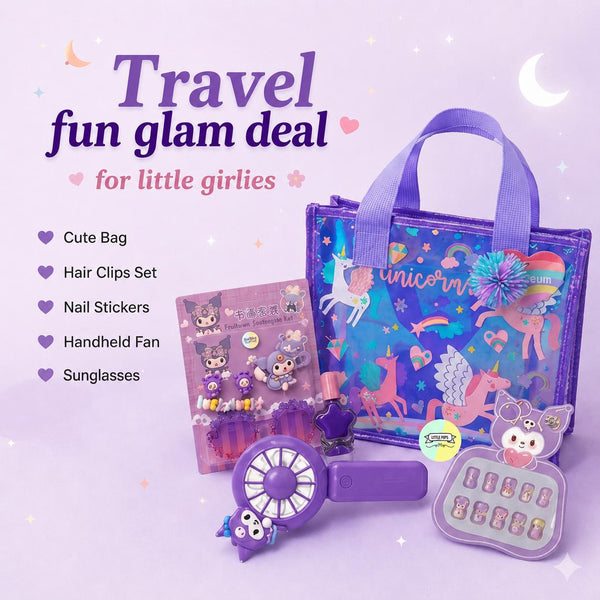 Travel Fun Glam Deal for Little Girlies 4