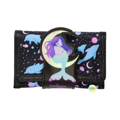 Original Cute Mermaid Embossed Character Themed Wallet