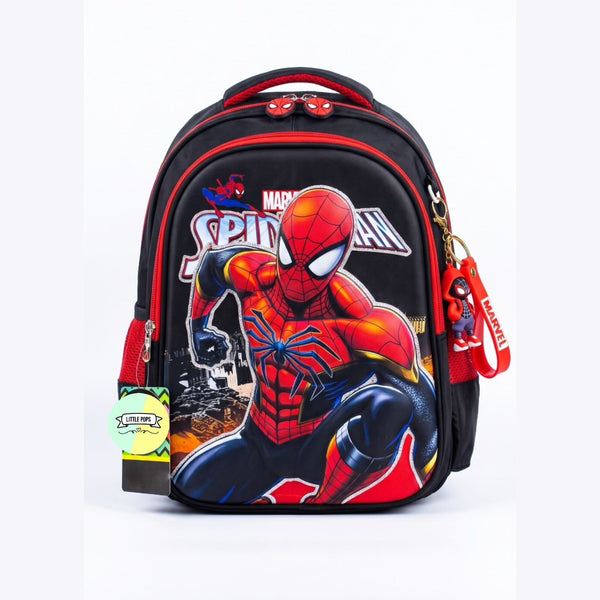 Spiderman Themed School Backpack (available in 3 sizes)