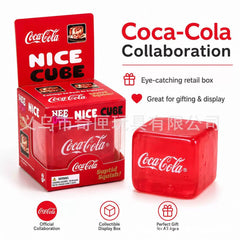 Original NeeDoh Cube Soda Squishy (Maroon Soda)