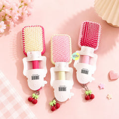 Cute Cherry Themed Hairbrush