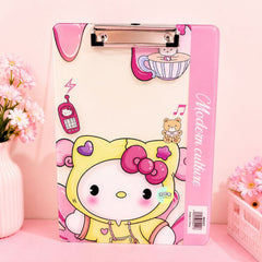Hello Kitty Transparent Clipboard / Hard Board
