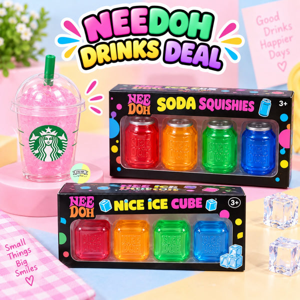 NeeDoh Drinks Squishy Deal (3 Piece Set)