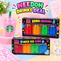 NeeDoh Drinks Squishy Deal (3 Piece Set)