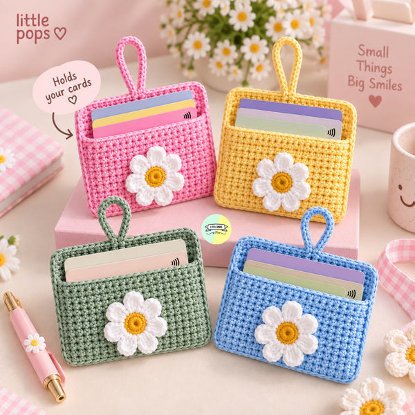 Cute Crochet Card Holder