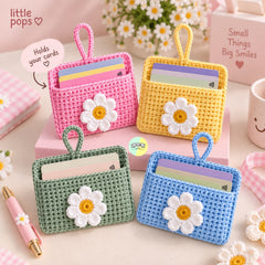Cute Crochet Card Holder