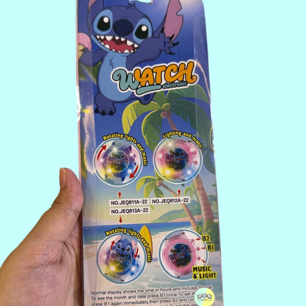 Cute Character Rotating Digital Watches