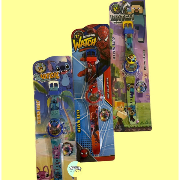 Cute Character Sound & Lightning Digital Watches