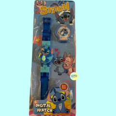 Cute Character Rotating Digital Watches
