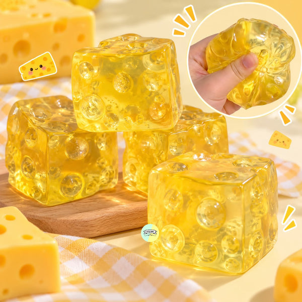 Honey Cheese Transparent Squishy
