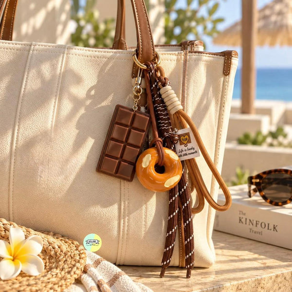 The "Little Cocoa Affair" Bag Charm