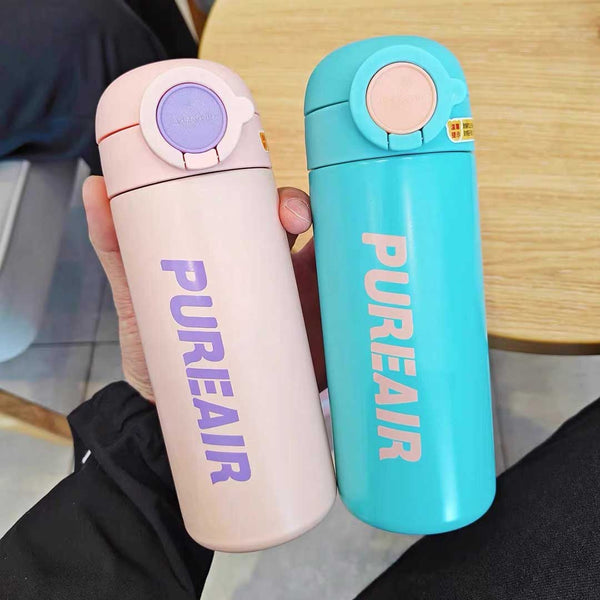 Solid Colored Steel Water Bottle