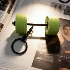 Mini Dumbbell Keychain – Trendy Gym-Inspired Accessory