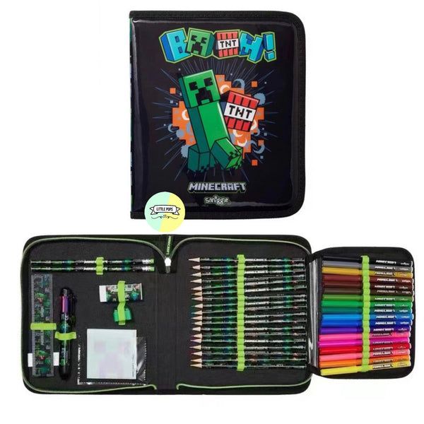 Smiggle Minecraft Complete Stationery Kit for Kids
