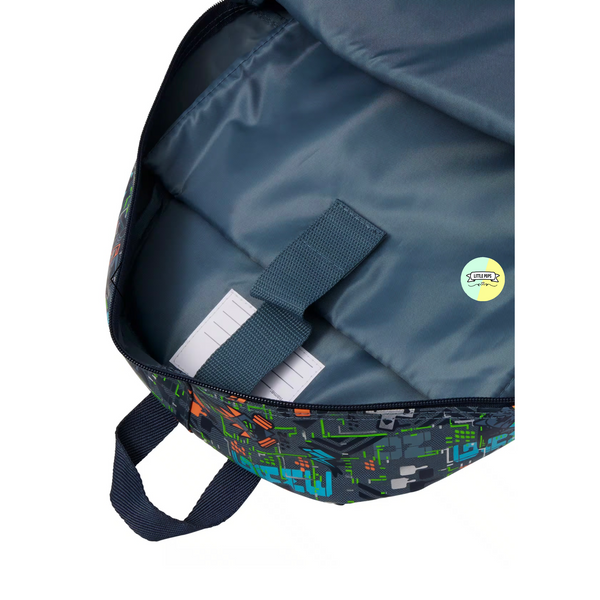 Smiggle Classic Doodled Designed Bagpack - Game Design