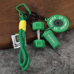 Gym Featured Keychain – Trendy Accessory