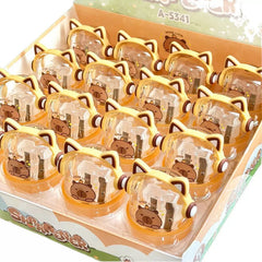 Cute Bear Dual-Hole Pencil Sharpener