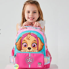 Cute Smiggle Pink Petrol Designed Bagpack (14 inches)