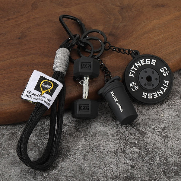 Gym Featured Keychain – Trendy Accessory