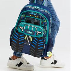 Cute Truck Designed Bagpack (14 inches)