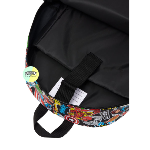 Smiggle Classic Doodled Designed Bagpack - Minecraft Themed