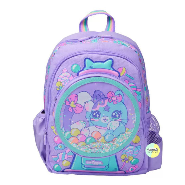 Cute Smiggle Cat Designed Bagpack (14 inches)