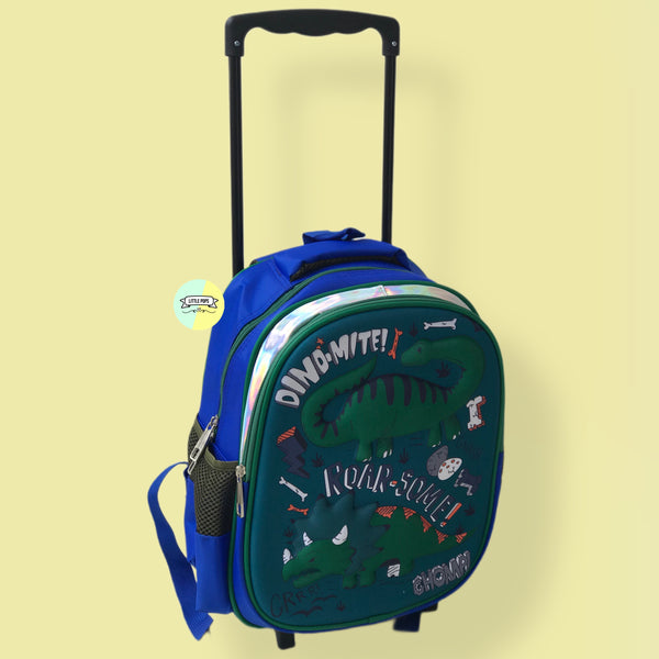 3D Character Trolley Bag pack 4