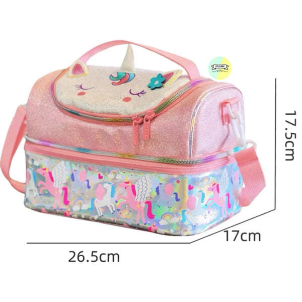 Adorable Holographic Cat Character Shuffle Bag