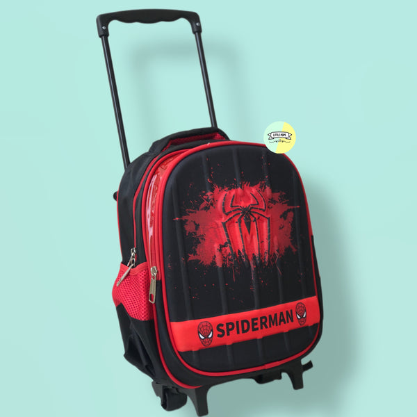 3D Character Trolley Bag pack 6