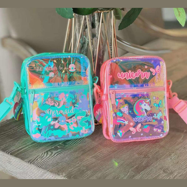 Cute Character Holographic Crossbody