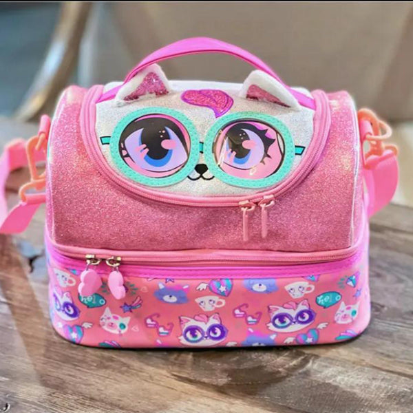 Adorable Holographic Cat Character Shuffle Bag