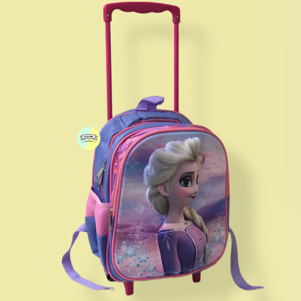 3D Character Trolley Bag pack 8