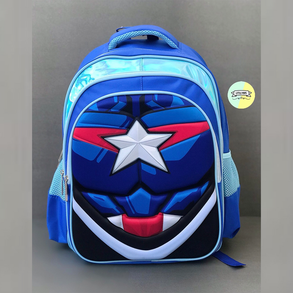 Character Spacious School Bag