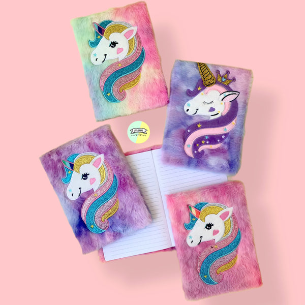 Colourful Unicorn Fur Diary