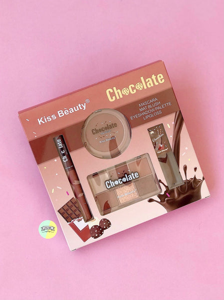4 in 1 Chocolate Makeup Gift Set