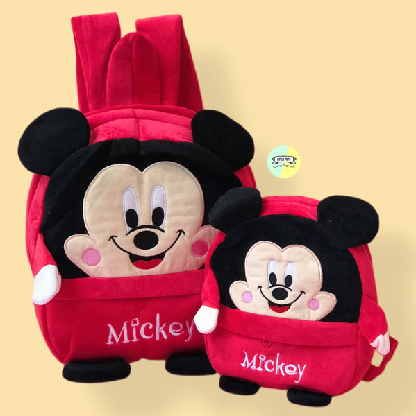 Mickey Mouse Soft Stuff Bag Pack
