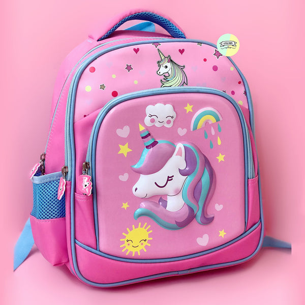 Unicorn Character 3D Bag Pack